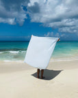 Lake & Cream All-Season Organic Muslin Throw Blanket Organic Cotton Muslin Blanket Gray Heron
