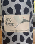 Lake & Cream All-Season Organic Muslin Throw Blanket Organic Cotton Muslin Blanket Gray Heron