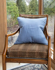 Lake Organic Muslin Standard Pillowcase Set of 2 Organic Pillowcase Gray Heron