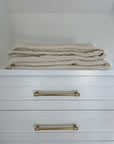 Dye-Free Natural Summer-Weight Organic Muslin Oversized Throw Blanket Adult Organic Cotton Muslin Blanket Gray Heron