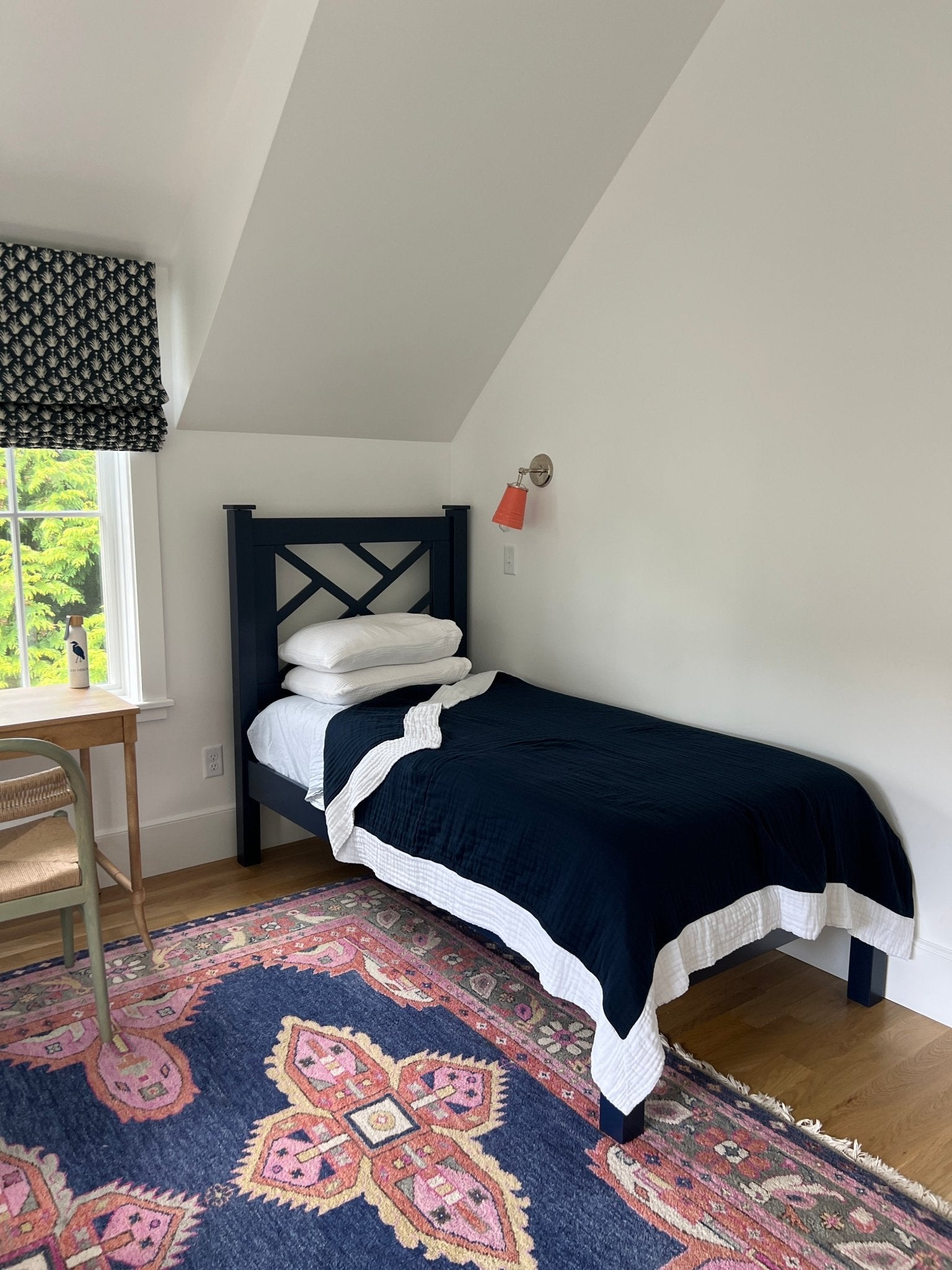 Navy & Snow All-Season Organic Muslin Twin Blanket Sale Organic Cotton Muslin Blanket Gray Heron