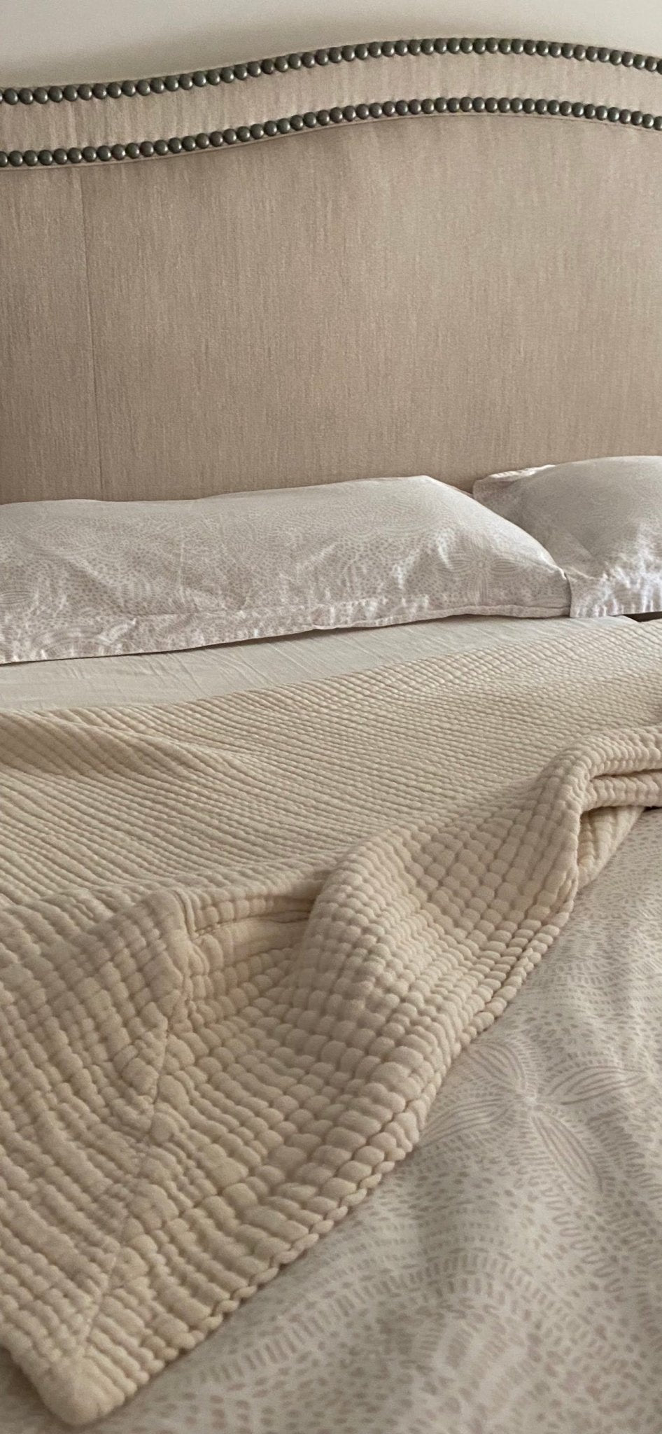 Oat All-Season Organic Muslin King Blanket Adult Organic Cotton Muslin Blanket Gray Heron