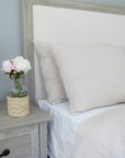 Oat All-Season Organic Muslin Queen Blanket Adult Organic Cotton Muslin Blanket Gray Heron