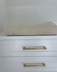 Oat All-Season Organic Muslin Twin Blanket Organic Cotton Muslin Blanket Gray Heron