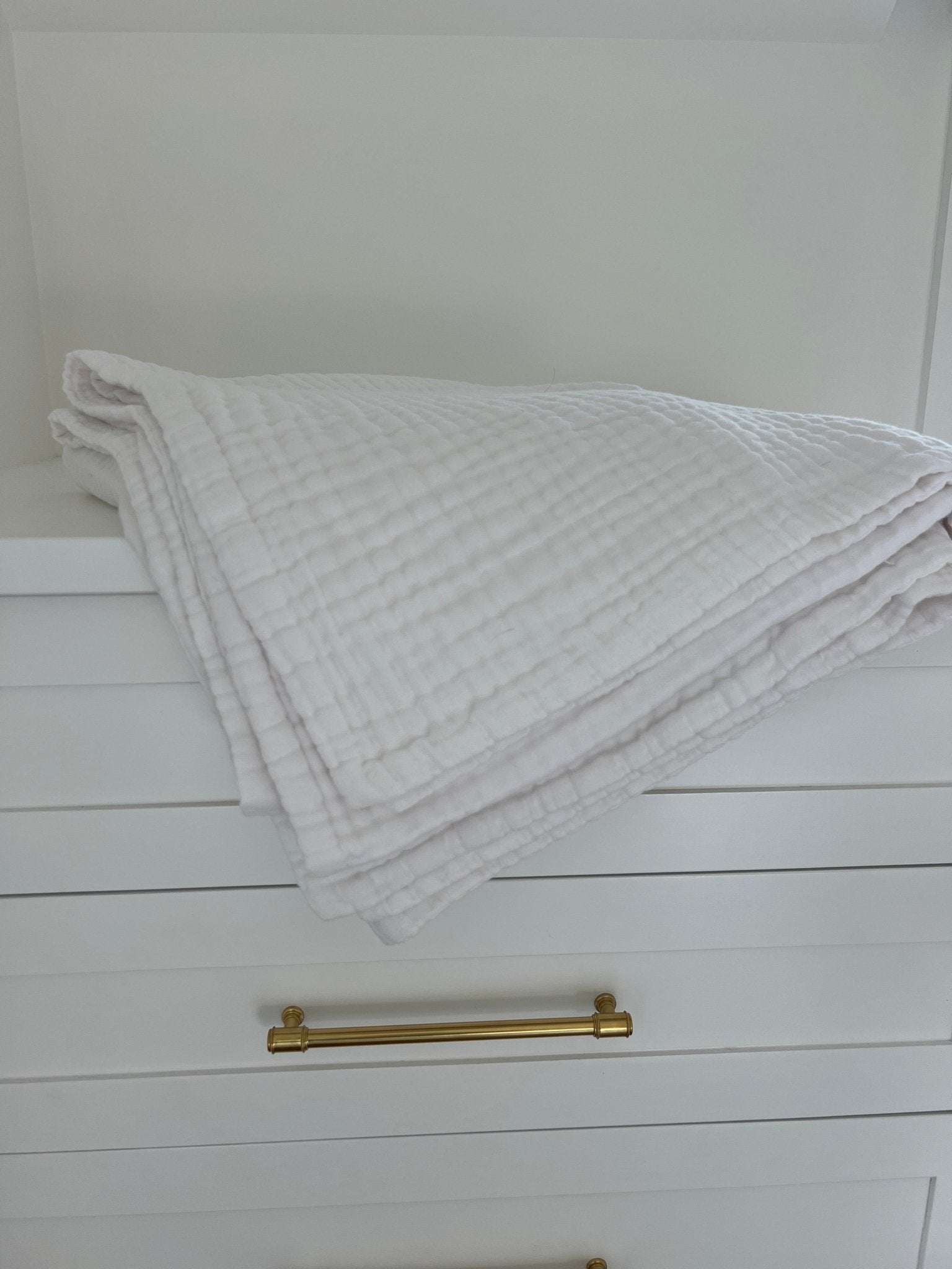 Snow All-Season Organic Muslin Twin Blanket Organic Cotton Muslin Blanket Gray Heron