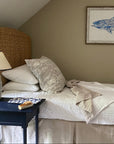 Snow Summer Weight Organic Muslin Twin Blanket Adult Organic Cotton Muslin Blanket Gray Heron
