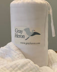 Snow Summer Weight Organic Muslin Twin Blanket Adult Organic Cotton Muslin Blanket Gray Heron