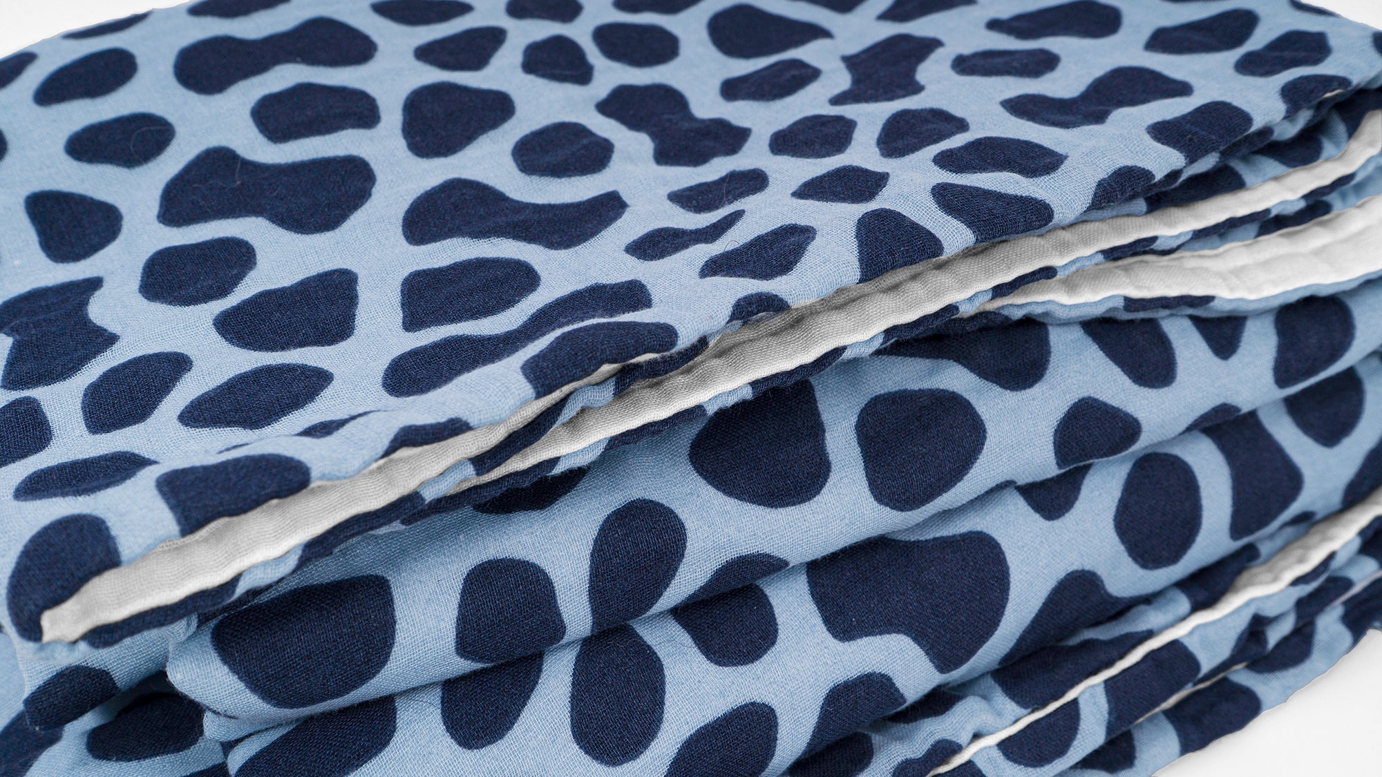 Whimsy & Snow All-Season Organic Queen Blanket Adult Organic Cotton Muslin Blanket Gray Heron Blankets