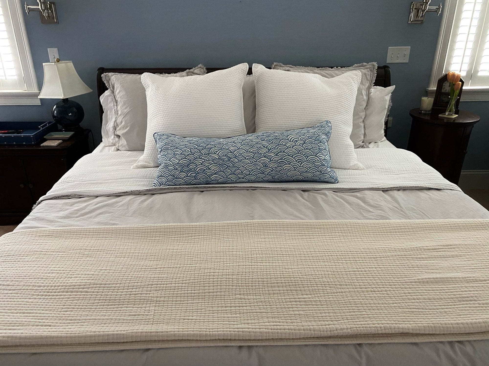 Bed Blankets | Gray Heron 