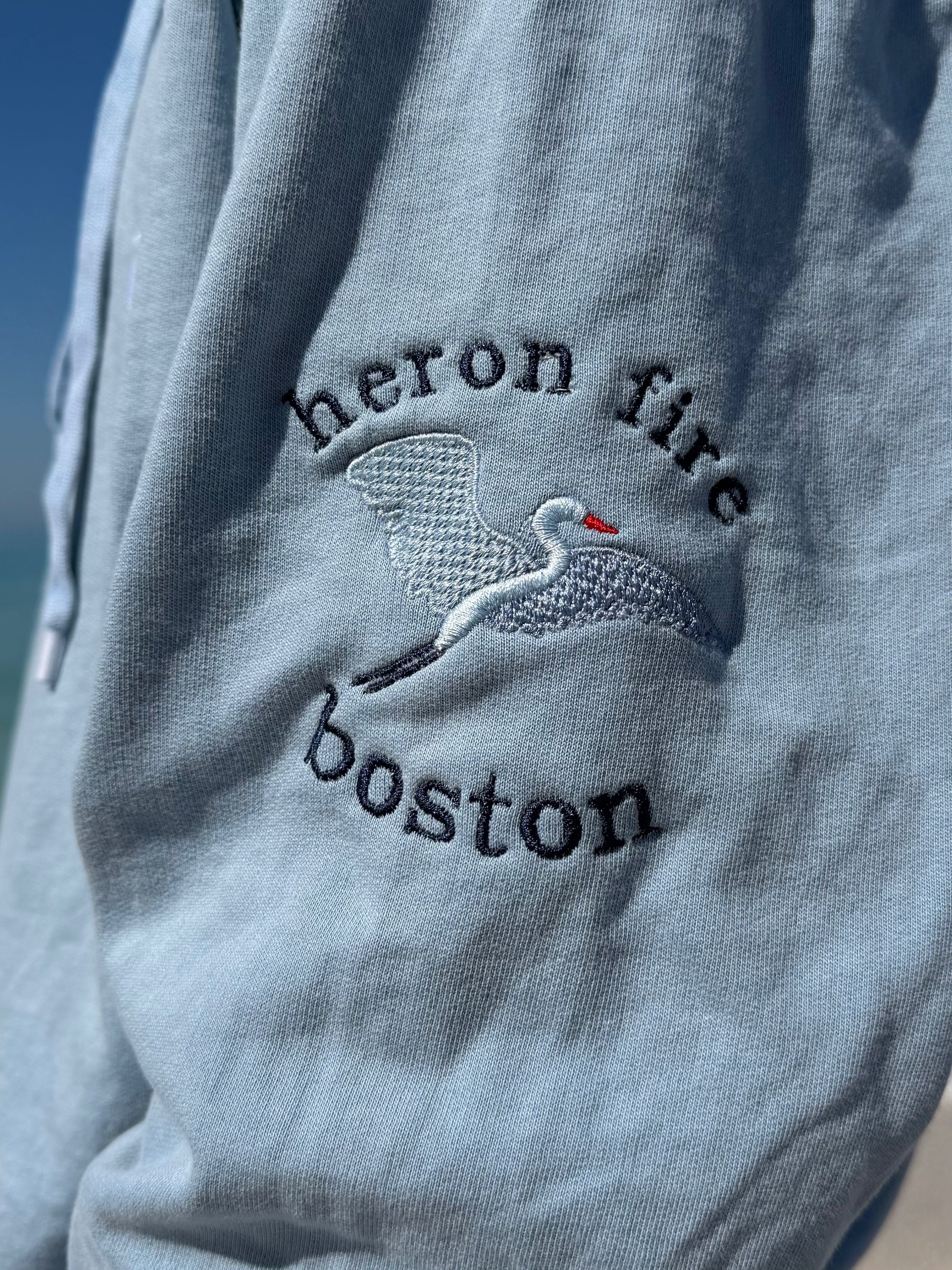 Gray Heron Sweatshirt Heron Hoodie Sweatshirt Gray Heron