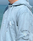 Gray Heron Sweatshirt Heron Hoodie Sweatshirt Gray Heron