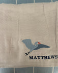 Oat All-Season Organic Muslin Mini Blanket 8 Layer Muslin Baby Blanket Gray Heron