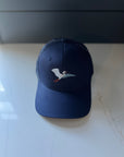 NAVY HERON TRUCKER HAT - Gray Heron