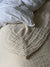 All-Season Organic Muslin King Blanket in Natural Cream on Sale - Gray Heron