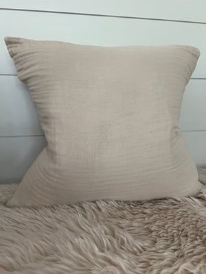 Organic throw pillow clearance covers