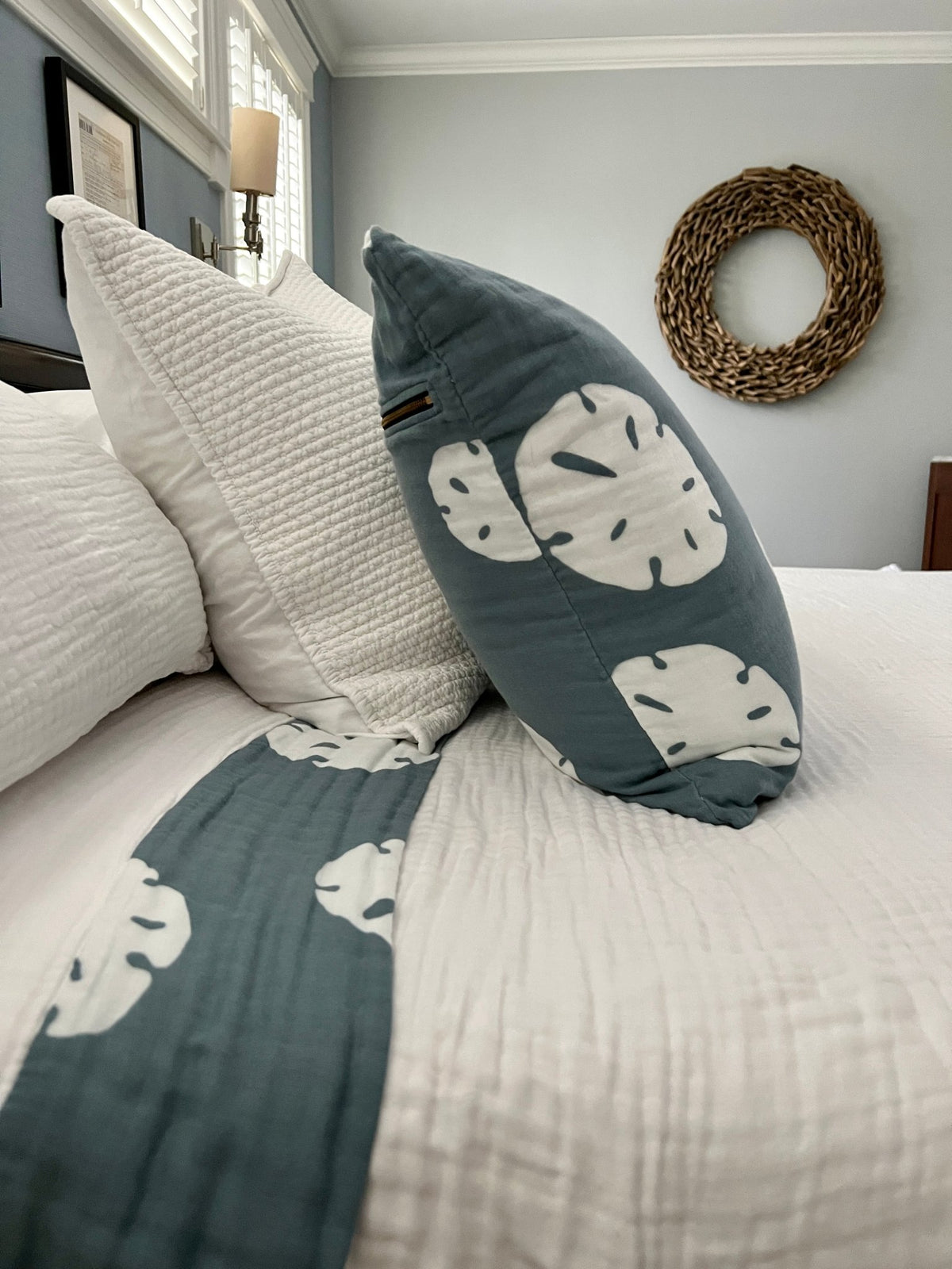 Printed Blankets - Gray Heron